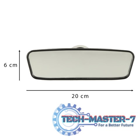 Lusterko wsteczne szerokokątne na przyssawkę 20cm Lusterko wsteczne szerokokątne na przyssawkę 20cm