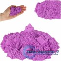 Piasek kinetyczny 1kg w woreczku fioletowy