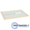 Tablica magnetyczna kredowa wielofunkcyjna miasto + kredka marker gąbka