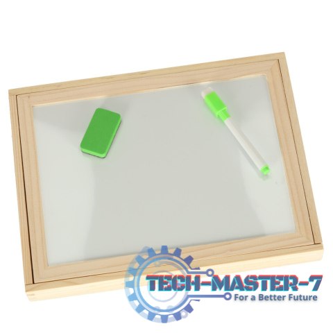 Tablica magnetyczna kredowa wielofunkcyjna zwierzątka + kredka marker gąbka Tablica magnetyczna kredowa wielofunkcyjna zwierzątka + kredka marker gąbka