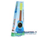Gitara ukulele dla dzieci drewniana 4 struny nylonowe ECOTOYS ECOTOYS