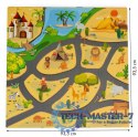 Mata piankowa dla dzieci puzzle safari 9el 93x93cm ECOTOYS ECOTOYS