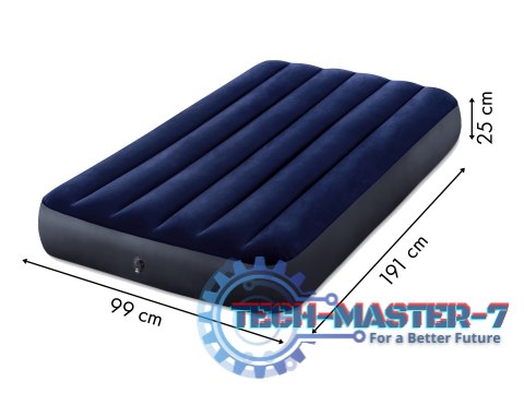 Materac dmuchany do spania 191x99 cm łóżko jednoosobowe INTEX 64757 INTEX Materac dmuchany do spania 191x99 cm łóżko jednoosobowe INTEX 64757 INTEX