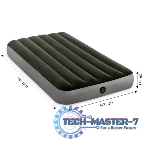 Materac dmuchany do spania łóżko jednoosobowy 191x99 cm Intex 64107 INTEX Materac dmuchany do spania łóżko jednoosobowy 191x99 cm Intex 64107 INTEX