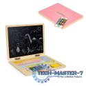 Tablica edukacyjna magnetyczna laptop litery cyfry ECOTOYS ECOTOYS