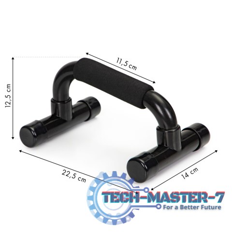 Uchwyty do pompek podpórki push up bars 2 szt ModernHome Uchwyty do pompek podpórki push up bars 2 szt ModernHome