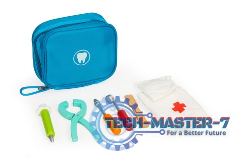 Zestaw dentysty torba z 7 akcesoriami dla dzieci ECOTOYS ECOTOYS Zestaw dentysty torba z 7 akcesoriami dla dzieci ECOTOYS ECOTOYS