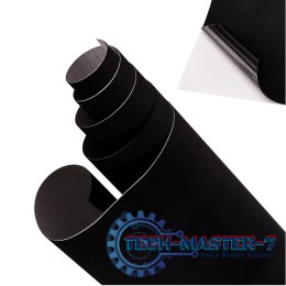 Folia rolka aksamitna czarna 1,35x15m