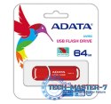 Pendrive (Pamięć USB) A-DATA (64 GB /USB 3.0 /Czerwony )