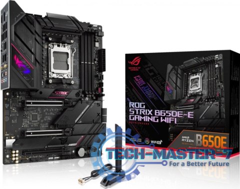 Płyta główna ASUS STRIX B650E-E GAMING WIFI AM5 ATX Płyta główna ASUS STRIX B650E-E GAMING WIFI AM5 ATX