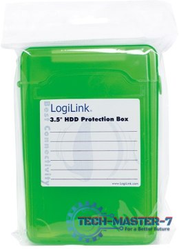 Pudełko ochronne do HDD 3.5', zielone