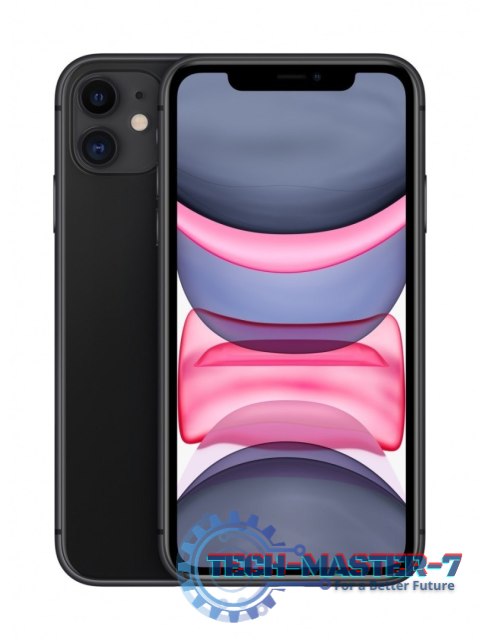 Smartphone APPLE iPhone 11 128 GB Dual SIM Czarny MHDH3PM/A Smartphone APPLE iPhone 11 128 GB Dual SIM Czarny MHDH3PM/A
