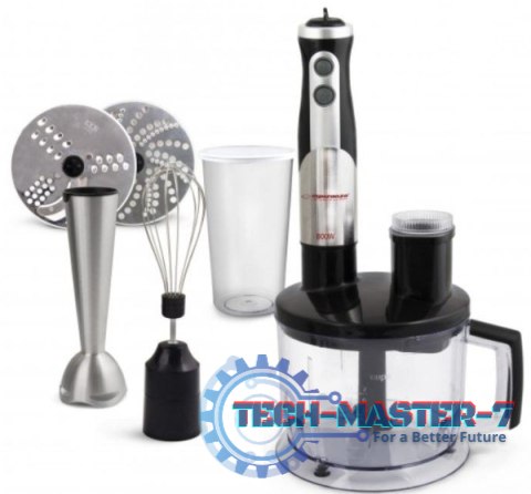 Blender Czarno-srebrny ESPERANZA EKM004 Blender Czarno-srebrny ESPERANZA EKM004