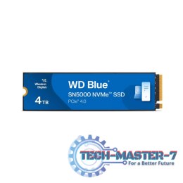Dysk SSD M.2 WD Blue SN5000 4TB WD Blue (M.2 2280″ /4 TB /PCI Express 4.0 (NVMe) /5500MB/s /5000MB/s)