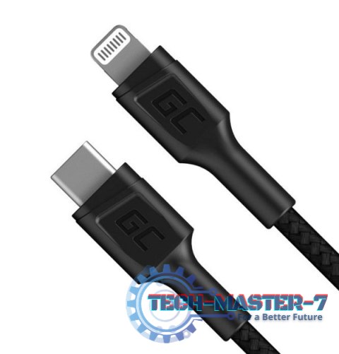 Kabel USB GREEN CELL Lightning 1 Kabel USB GREEN CELL Lightning 1
