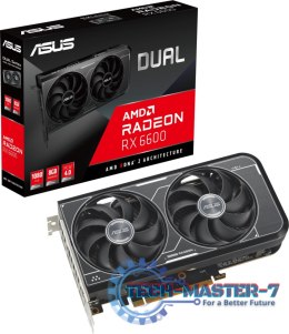 Karta graficzna ASUS Radeon RX 6600 Gaming OC V3 8GB GDDR6 (90YV0GP3-M0NA00)