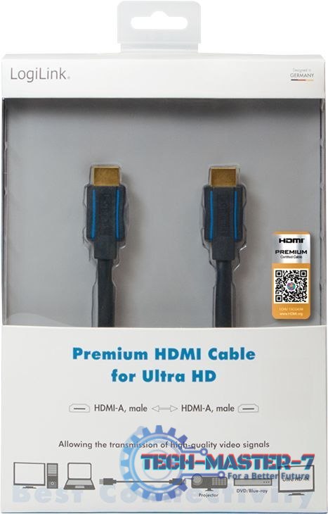 LOGILINK CHB007 7.5m /s1x HDMI (A) 1x HDMI (A) LOGILINK CHB007 7.5m /s1x HDMI (A) 1x HDMI (A)