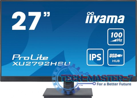 Monitor IIYAMA XU2792HSU-B6 (27" /IPS /100Hz /1920 x 1080 /Czarny) Monitor IIYAMA XU2792HSU-B6 (27" /IPS /100Hz /1920 x 1080 /Czarny)