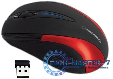 Mysz Bezprzewodowa ESPERANZA EM101R NANO USB Mysz Bezprzewodowa ESPERANZA EM101R NANO USB