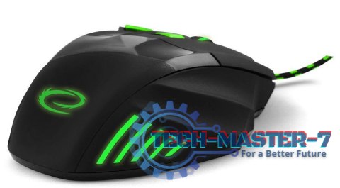 Mysz Przewodowa ESPERANZA MX201 Wolf Zielona Mysz Przewodowa ESPERANZA MX201 Wolf Zielona