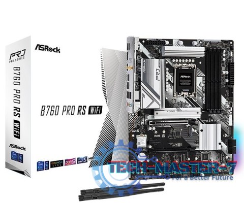 Płyta główna ASROCK B760 PRO RS WIFI LGA1700 ATX Płyta główna ASROCK B760 PRO RS WIFI LGA1700 ATX