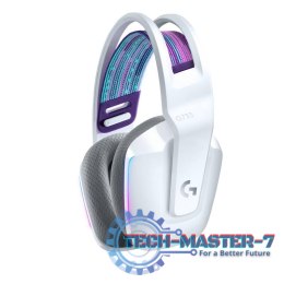 Słuchawki bezprzewodowe LOGITECH G733 Lightspeed Biały (Biały)