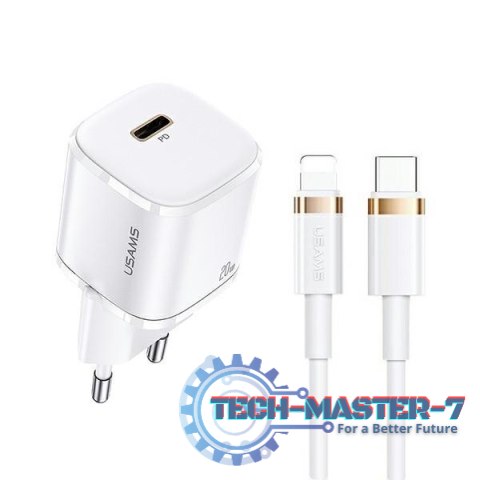 Zasilacz USAMS Usa000844(1x USB typ C\3000mA\12V) Zasilacz USAMS Usa000844(1x USB typ C\3000mA\12V)