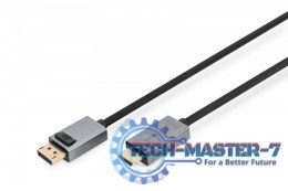 DIGITUS DB-340202-018-S 1.8m /s1x DisplayPort 1x HDMI typu A