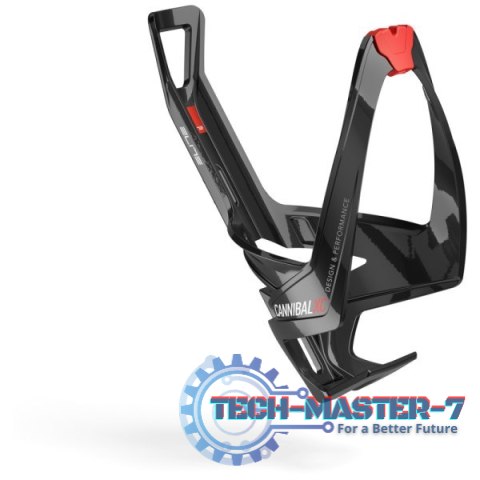 Elite koszyk na bidon Cannibal XC Black Glossy Red Elite koszyk na bidon Cannibal XC Black Glossy Red