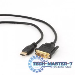GEMBIRD HDMI - DVI-D 0.5 m 0.5m /s1x HDMI (wtyk) 1x DVI-D (wtyk)