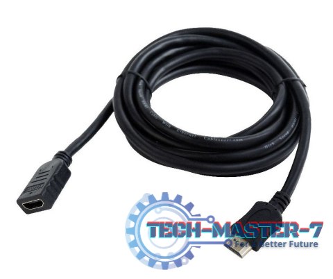 GEMBIRD HDMI Męski - HDMI Żeński 0.5m /s1x HDMI 1x HDMI GEMBIRD HDMI Męski - HDMI Żeński 0.5m /s1x HDMI 1x HDMI