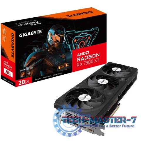 Karta graficzna GIGABYTE Radeon RX 7900 XT GAMING OC 20 G GDDR6 (GV-R79XTGAMING OC-20GD) Karta graficzna GIGABYTE Radeon RX 7900 XT GAMING OC 20 G GDDR6 (GV-R79XTGAMING OC-20GD)