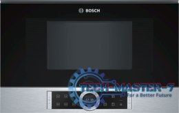 Kuchenka mikrofalowa do zabudowy BOSCH BFL 634GS1 (900W /21L /Stalowo-czarny)