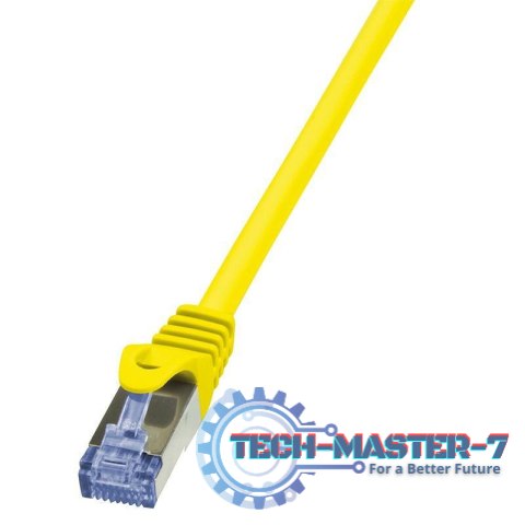 LOGILINK S/FTP Cat.6a 1.5 m Żółty 1.5 Patchcord LOGILINK S/FTP Cat.6a 1.5 m Żółty 1.5 Patchcord