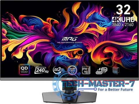 Monitor MSI MPG 321URX QD-OLED (31.5" /OLED /240Hz /3840 x 2160 /Czarny) Monitor MSI MPG 321URX QD-OLED (31.5" /OLED /240Hz /3840 x 2160 /Czarny)