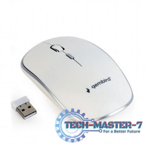 Mysz Bezprzewodowa GEMBIRD MUSW-4B-01-W Mysz Bezprzewodowa GEMBIRD MUSW-4B-01-W