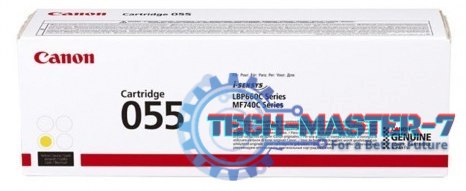 Toner CANON CLBP Cartridge 055 Żółty 3013C002 Toner CANON CLBP Cartridge 055 Żółty 3013C002