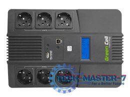 Zasilacz awaryjny GREEN CELL UPS07 800VA
