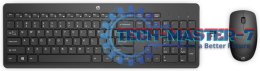 Zestaw klawiatura i mysz HP HP 230 Wireless Combo czarne 18H24AA