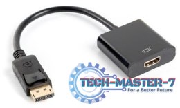 Adapter LANBERG AD-0009-BK DisplayPort - HDMI