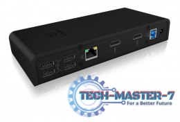 ICY BOX IB-DK2251AC (Czarny /USB Typ C )