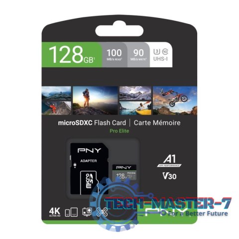 Karta pamięci PNY 128 GB Adapter Karta pamięci PNY 128 GB Adapter