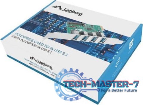 LANBERG PCE-US3-004 4x USB 3.2 Gen 1 LANBERG PCE-US3-004 4x USB 3.2 Gen 1