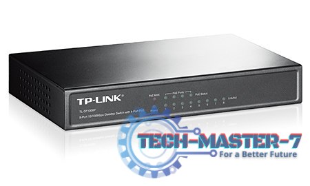 Przełącznik TP-LINK TL-SF1008P (8x 10/100 ) Przełącznik TP-LINK TL-SF1008P (8x 10/100 )