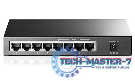 Przełącznik TP-LINK TL-SF1008P (8x 10/100 ) Przełącznik TP-LINK TL-SF1008P (8x 10/100 )