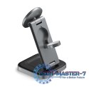 Satechi 3-in-1 Foldable Charging Stand - składana podstawka ładująca Qi2 do trzech urządzeń (US,CAN,EU,UK) (space gray)