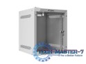 Szafa wiszca 10 cali 6U 280x310mm szara