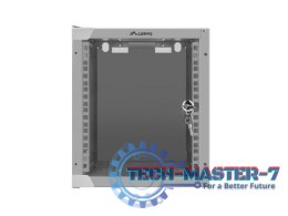 Szafa wiszca 10 cali 6U 280x310mm szara