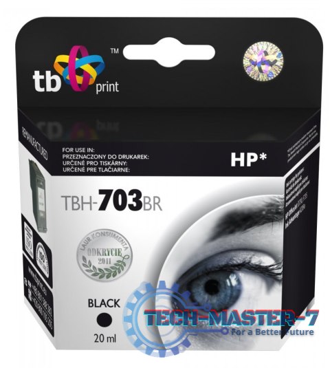 Wkład TB PRINT TBH-703BR Zamiennik HP CD887AE TBH-703BR Wkład TB PRINT TBH-703BR Zamiennik HP CD887AE TBH-703BR