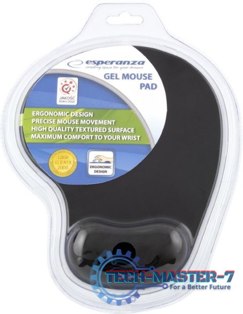 PODKŁADKA POD MYSZ ŻELOWA EA137K CZARNA / wymiary 230x190mm / grubość 20mm PODKŁADKA POD MYSZ ŻELOWA EA137K CZARNA / wymiary 230x190mm / grubość 20mm
